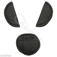 Black belts pads shoulder