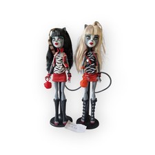Moster High Werecat Sisters, Meowlody and Purrsephone dolls