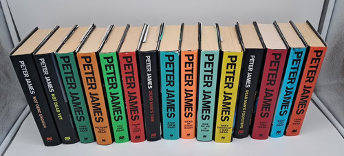 Peter james hardback book - peter,