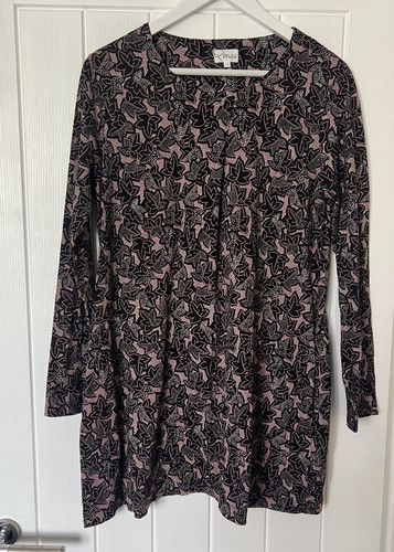 Mistral black pink floral - mistral, black/pink