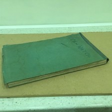 Vintage Clock & Watch Repairer's Course Book.