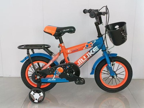Kids children bike orange - children,