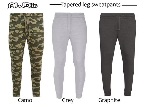 Mens joggers tapered - tapered, leg