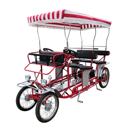Surrey bike double bench - ,, red