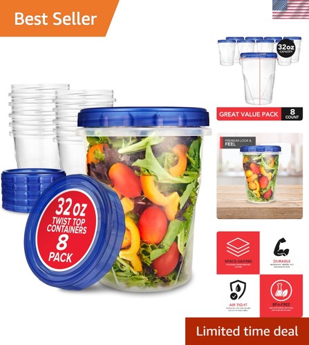 Reusable 32oz quart freezer - 32oz,