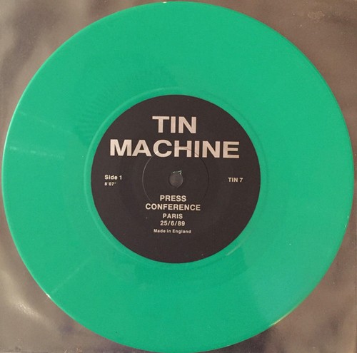 Tin machine press conference - machine,
