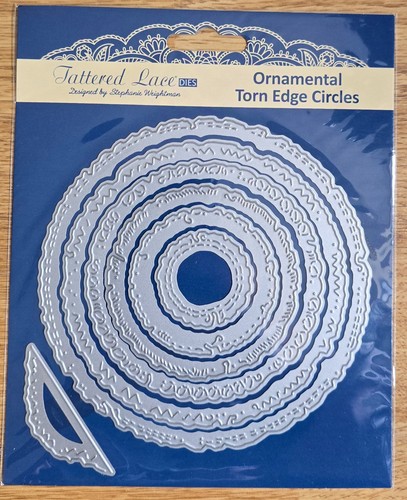 Tattered lace ornamental - lace, torn