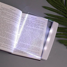 Flat Book Light for Reading in