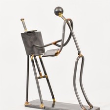 The Artist Scrap Metal Art