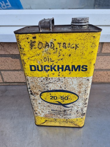 Duckhams vintage empty - duckhams, 20-50