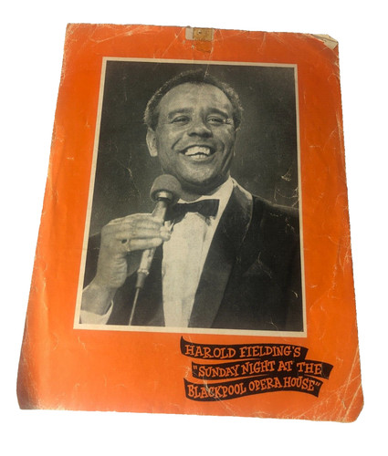 Theatre programme harold - theatre,