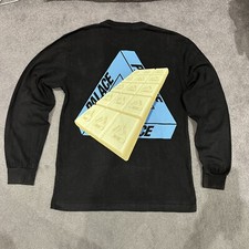 Palace tri coco tri ferg longsleeve t-shirt  black Size small chocolate