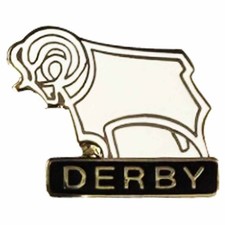 New Derby County Crest Pin