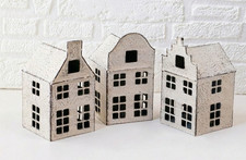 Small house candle lantern - house,
