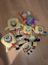 Bundle VINTAGE SpongeBob SquarePants Plush Soft Toy job lot WITH TAGS y2k