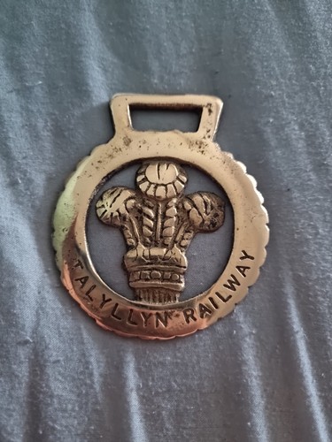 Horse brass talyllyn railway - brass,