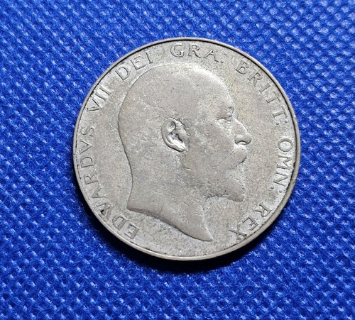 1908 halfcrown edward vii - halfcrown,
