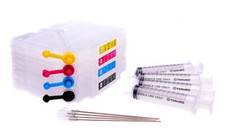 Empty refillable ink cartridge 4 Ricoh GC21 GC31 GC41 Gel ink / sublimation inks