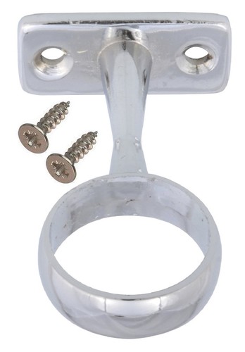 Wardrobe rail support 25mm - support,