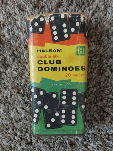 Vintage halsam double six club - double,
