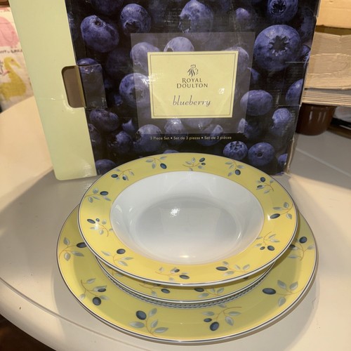 Royal doulton blueberry dinner - royal,