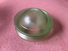 STUNNING  LARGE ART DECO GLASS CEILING LAMPSHADE !