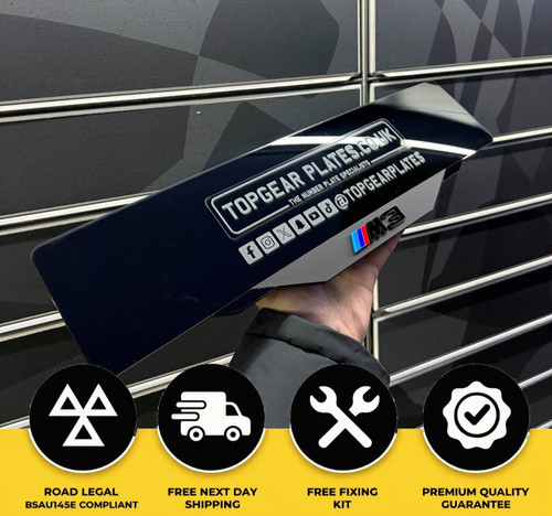 Bmw sport number plate - m3,