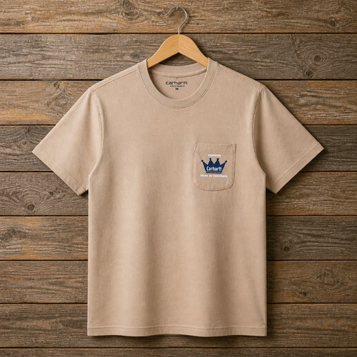 Men carhartt pocket logo - men's,