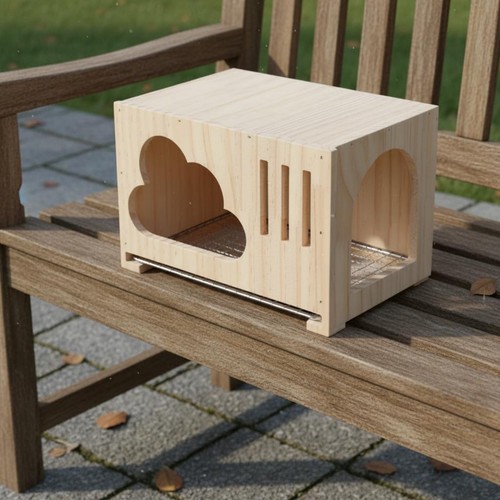 Parrot breeding box ventilated - box,