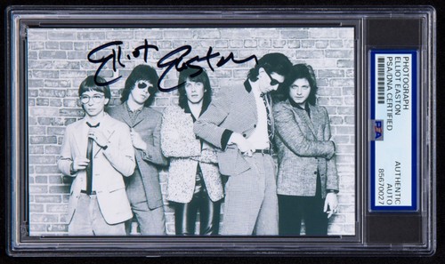 Elliot easton signed photo - signed,
