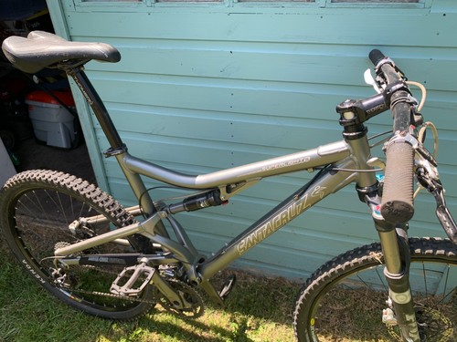 Mountain bike full suspension - full,
