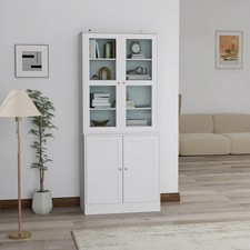 Double Storage Display Cabinet