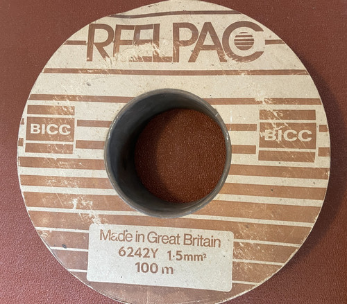 5mm twin earth cable - 1.5mm²,