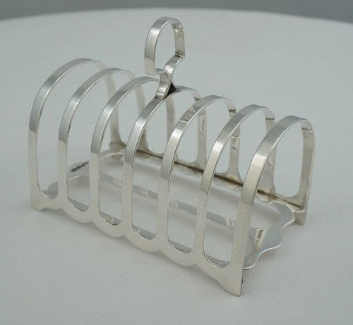 Bar antique silver toast - 7-bar,
