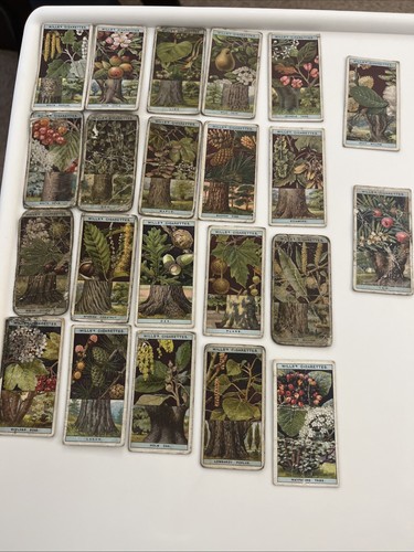 Wills cigarette cards - cigarette,