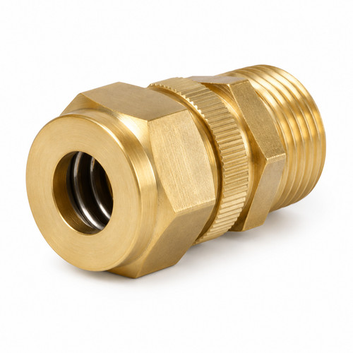 Brass spring safety valve - 1/2",