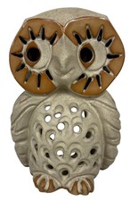 Shelf Pottery Owl Lamp Base