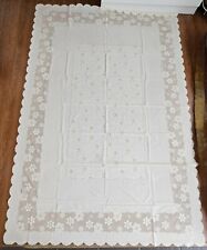 Lace Vinyl Tablecloth Rectangle
