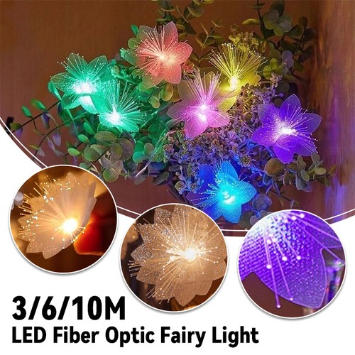 10m led fiber - optic, flower