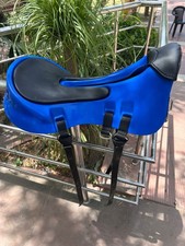 New Colored Plastic Tree Endurance Horse Saddle, Soft seat Foam Padding Saddle