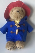 Furry Paddington Bear 12" Rainbow Designs Soft Toy Plush Vgc