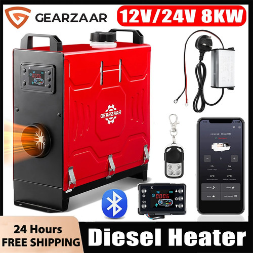 12v 24v 8kw - 8kw, heater