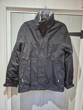 Men's Tribord Black Waterproof Breathable Jacket Size Medium Excellent Condition