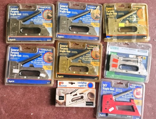 Rawlplug rapid staple gun job - rawlplug,