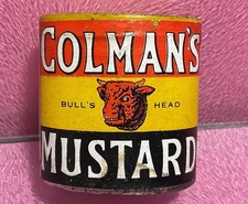 Old antique colman - colman's, mustard