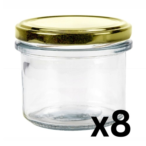 Glass jar 235ml 8oz - 8oz, honey