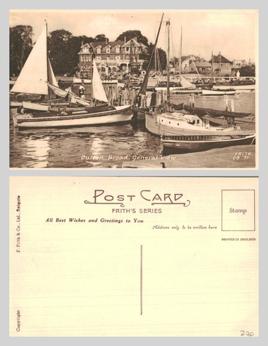Vintage postcard oulton - vintage,