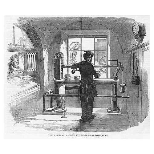 The weighing machine - weighing, at