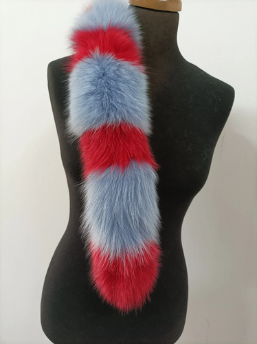 Real fox fur hood - real, trim