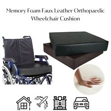 Faux Leather Wheelchair